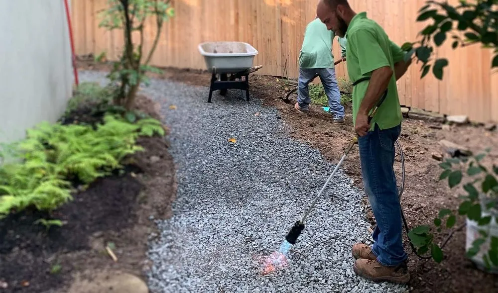Reliable yard cleanup service for beautiful yards in Parker Ford, PA by Hydroscapes