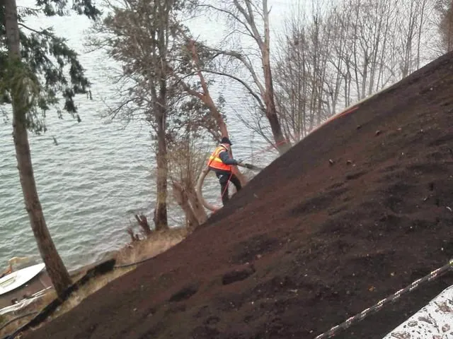 Trusted outdoor landscaping for homes across Orting, WA - Hydroseeding & Bark Blowers
