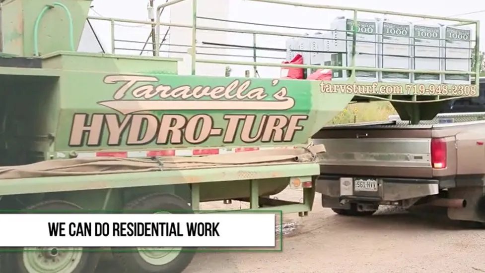 Local outdoor landscaping in Pueblo, CO - Hydroseeding and Sod By Taravella's Hydro Turf