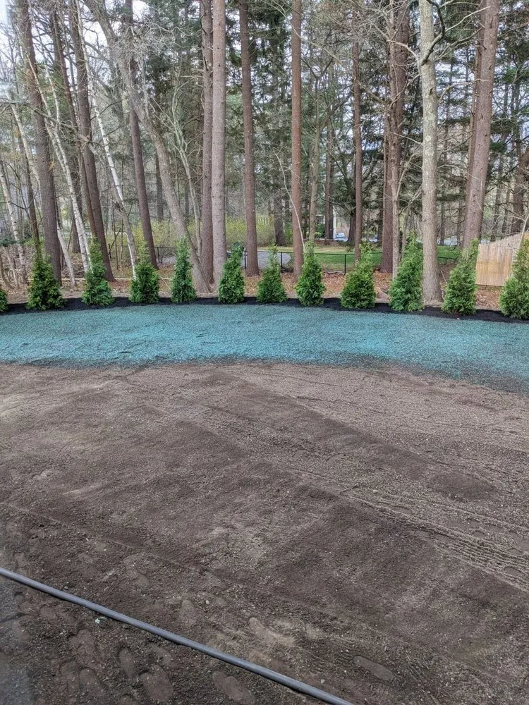Expert lawn mowing service for outdoor upgrades across Medfield, MA - Hydroseeding By Norman