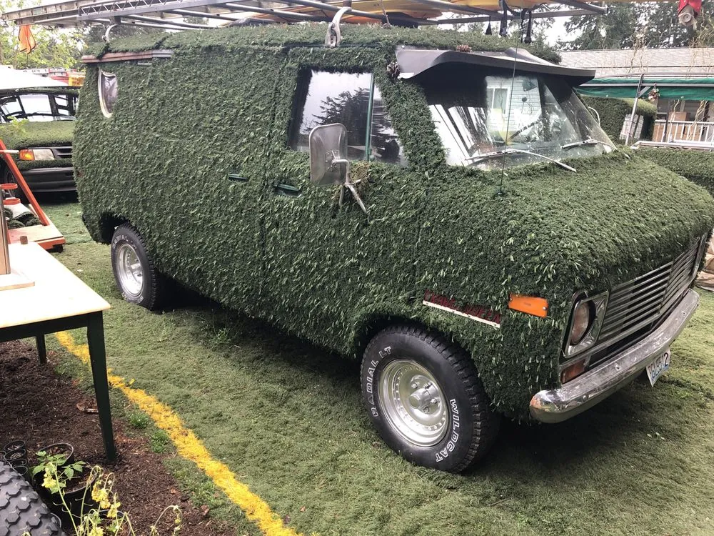 Custom landscape design in Puyallup, WA by Hydrotilling