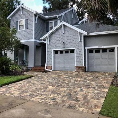 Custom lawn mowing service for beautiful yards in Bronson, FL by Hyer Quality Hardscape & Outdoor Living