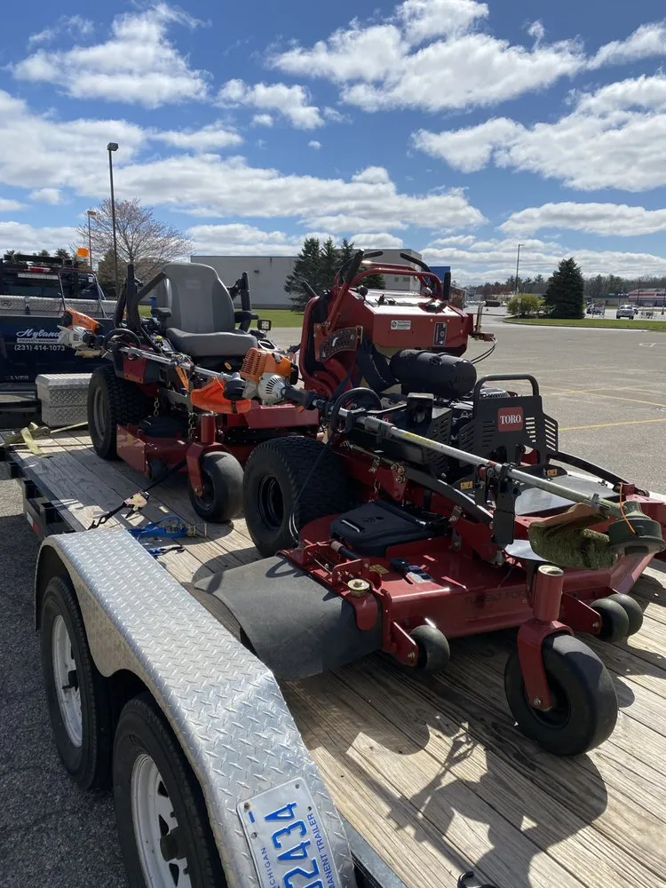 Local lawn care service for beautiful yards across Newaygo, MI - Hyland Property Management