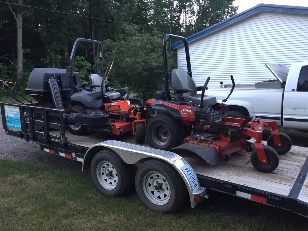 Custom yard maintenance for homes in Newaygo, MI by Hyland Property Management