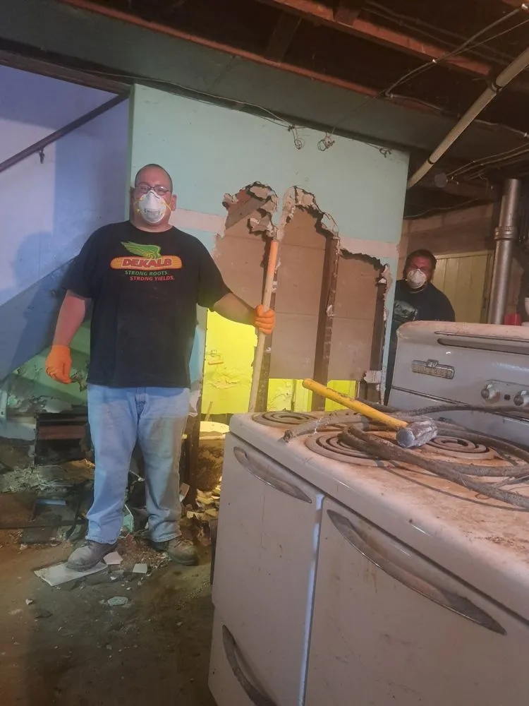 Custom landscape installation in Independence, IA - Hyman Services