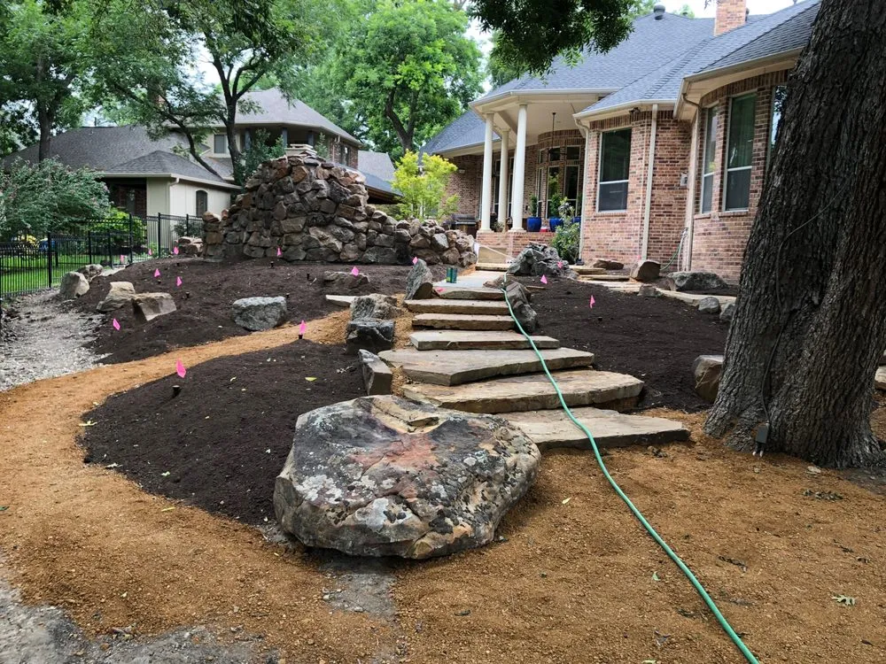 Custom landscape installation experts serving McKinney, TX - HyperMotion Design & Landscape