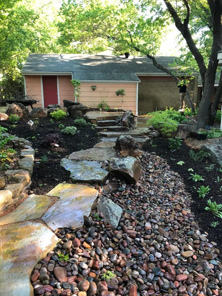 Reliable landscaping services for residential properties in McKinney, TX by HyperMotion Design & Landscape