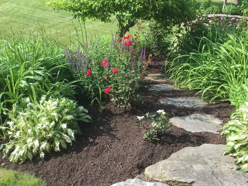 Custom garden landscaping in New Milford, CT by I & N Tree And Landscaping