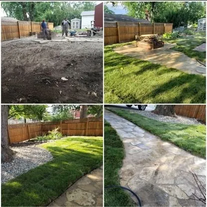 Professional residential landscaping with custom design across Des Moines, IA - I & P Contracting