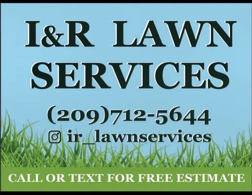 I & R Lawn Services Logo