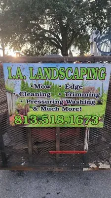 I A Landscaping and Services Logo