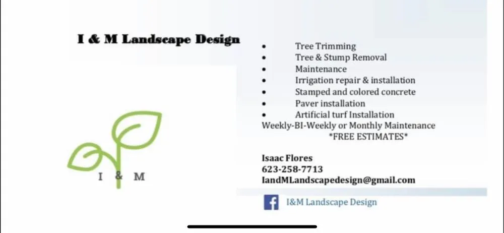Top-rated lawn mowing service in Tolleson, AZ by I and M Landscape