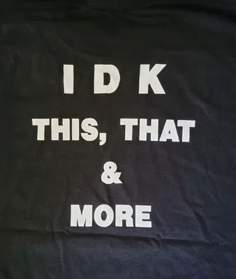 I D K This That & More Logo
