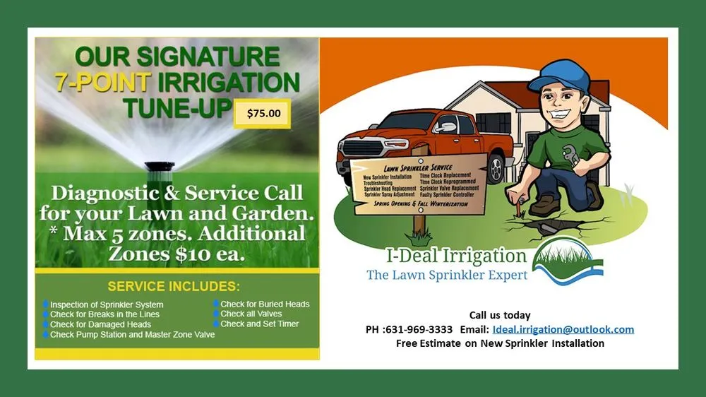Affordable lawn mowing service for outdoor upgrades across Bay Shore, NY - I-Deal Irrigation