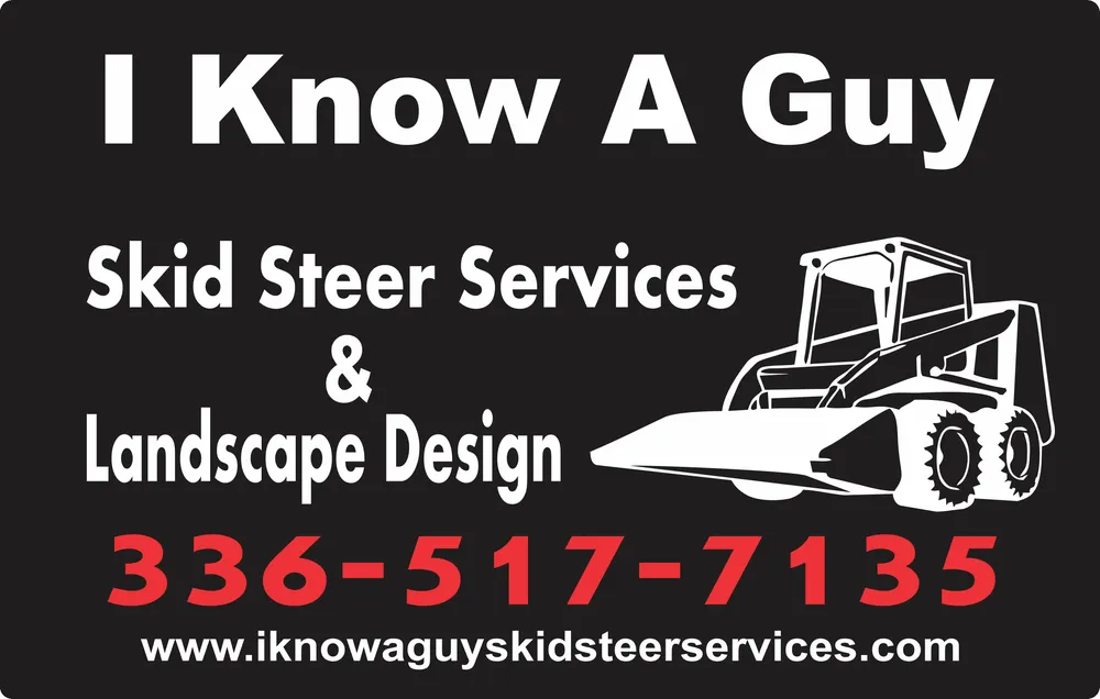 Trusted outdoor landscaping near you across Whitsett, NC - I Know a Guy Skid Steer Services