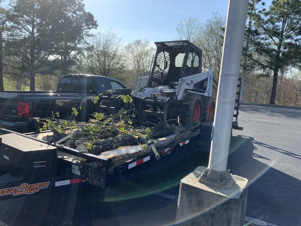 Expert outdoor landscaping with custom design in Whitsett, NC by I Know a Guy Skid Steer Services