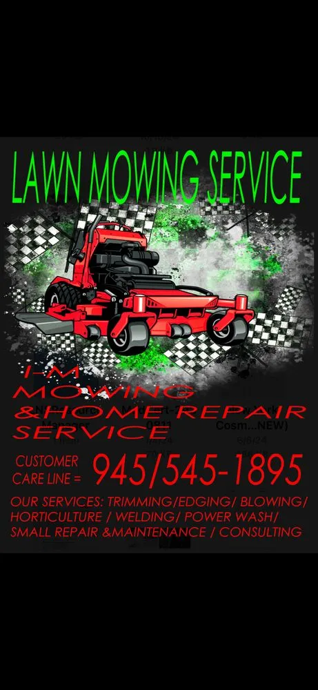 Professional lawn mowing service for beautiful yards across DeSoto, TX - I-M Lawncare & More