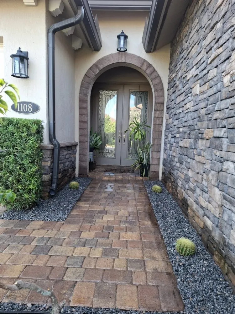 Expert lawn mowing service with custom design in Hollywood, FL by Ian and Kendall Landscaping