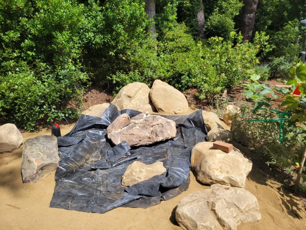 Top-rated garden landscaping for beautiful yards across San Diego, CA - IAN Myles Bobcat And Dump Truck