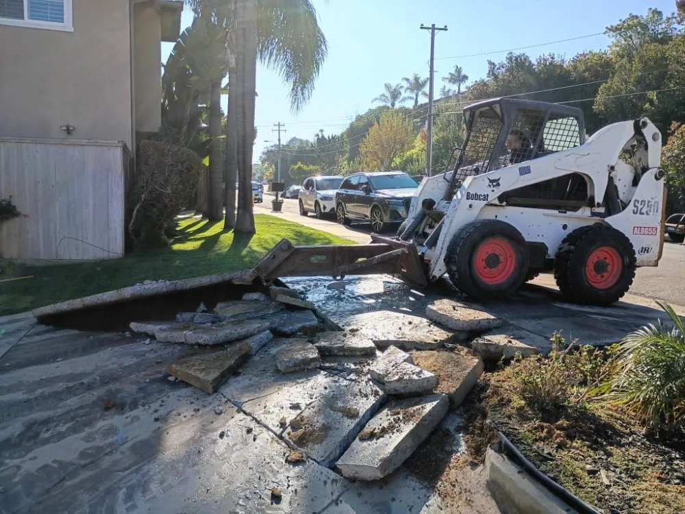 Reliable landscaping services in San Diego, CA - IAN Myles Bobcat And Dump Truck