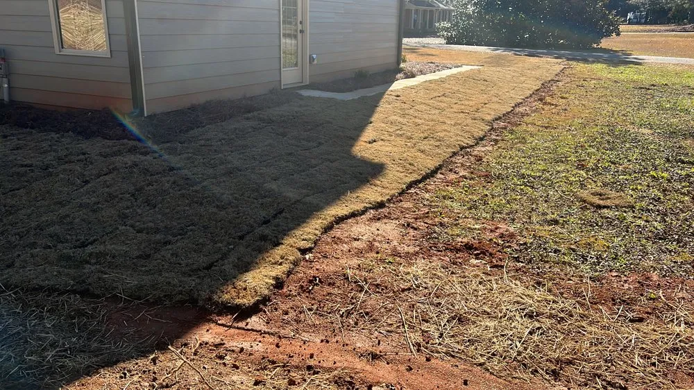 Affordable yard maintenance in Brookhaven, GA by Ians Construction