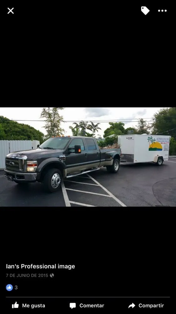 Affordable outdoor landscaping in Miami, FL by Ians Professional Image