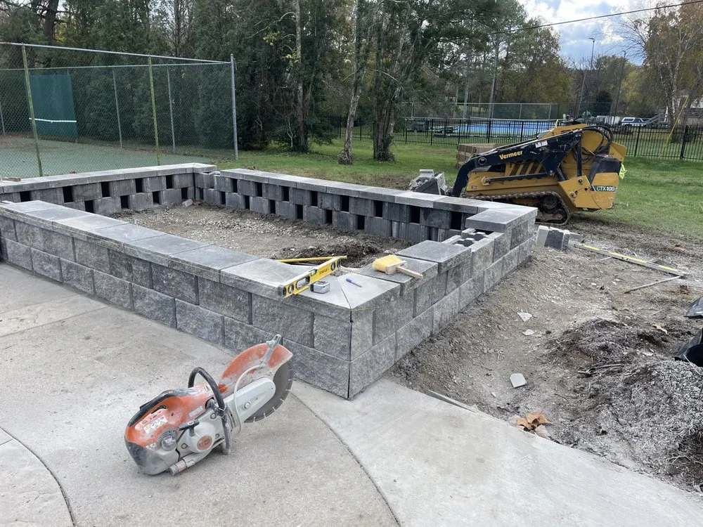 Professional garden landscaping for residential properties in Franklin, TN by IB Landscaping