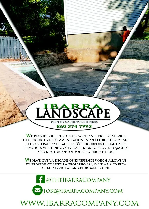 Professional outdoor landscaping experts serving East Lyme, CT - Ibarra Landscape & Construction