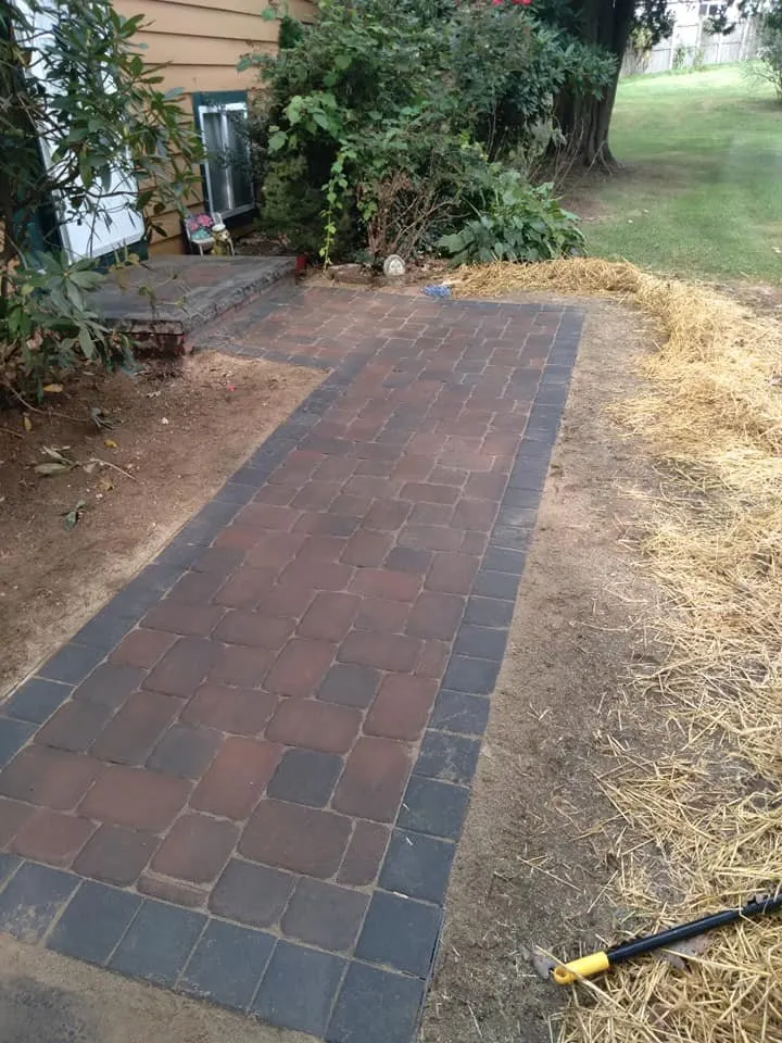 Local landscape installation with custom design in East Lyme, CT by Ibarra Landscape & Construction