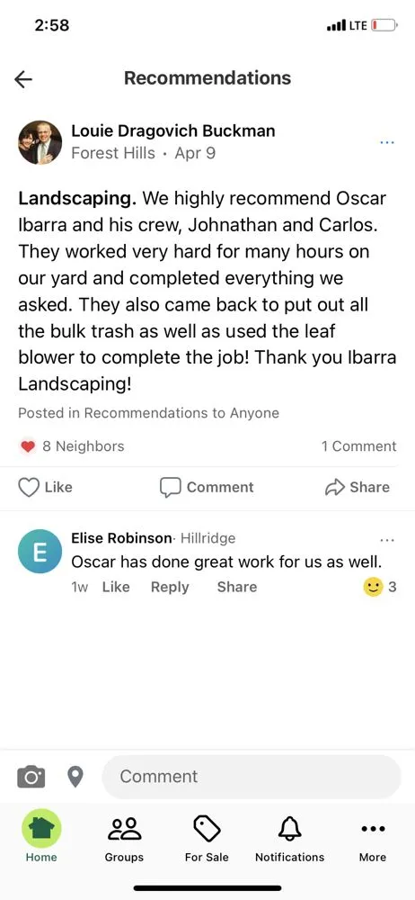 Local outdoor landscaping in Dallas, TX by Ibarra’s Fresh Cuts Landscaping