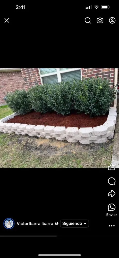 Professional residential landscaping in Channelview, TX - Ibarra’s Lawn Care Services