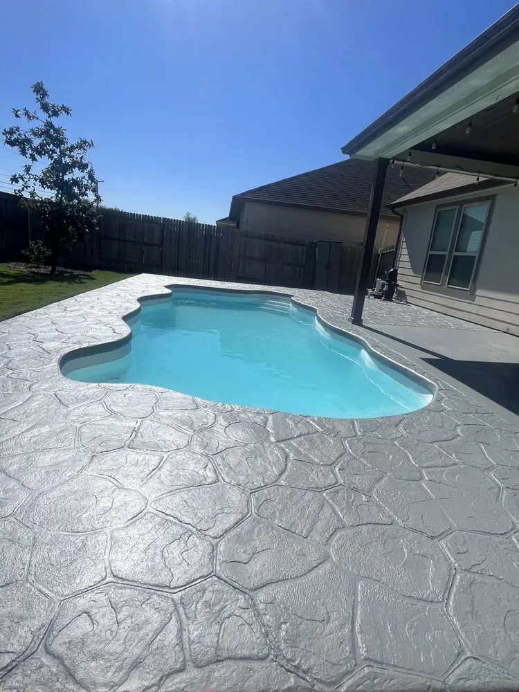 Custom landscape installation in San Antonio, TX by IBN Construction Services