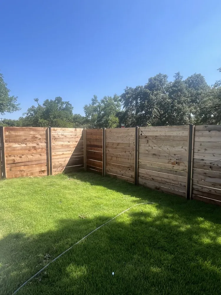 Custom garden landscaping in San Antonio, TX by IBN Construction Services