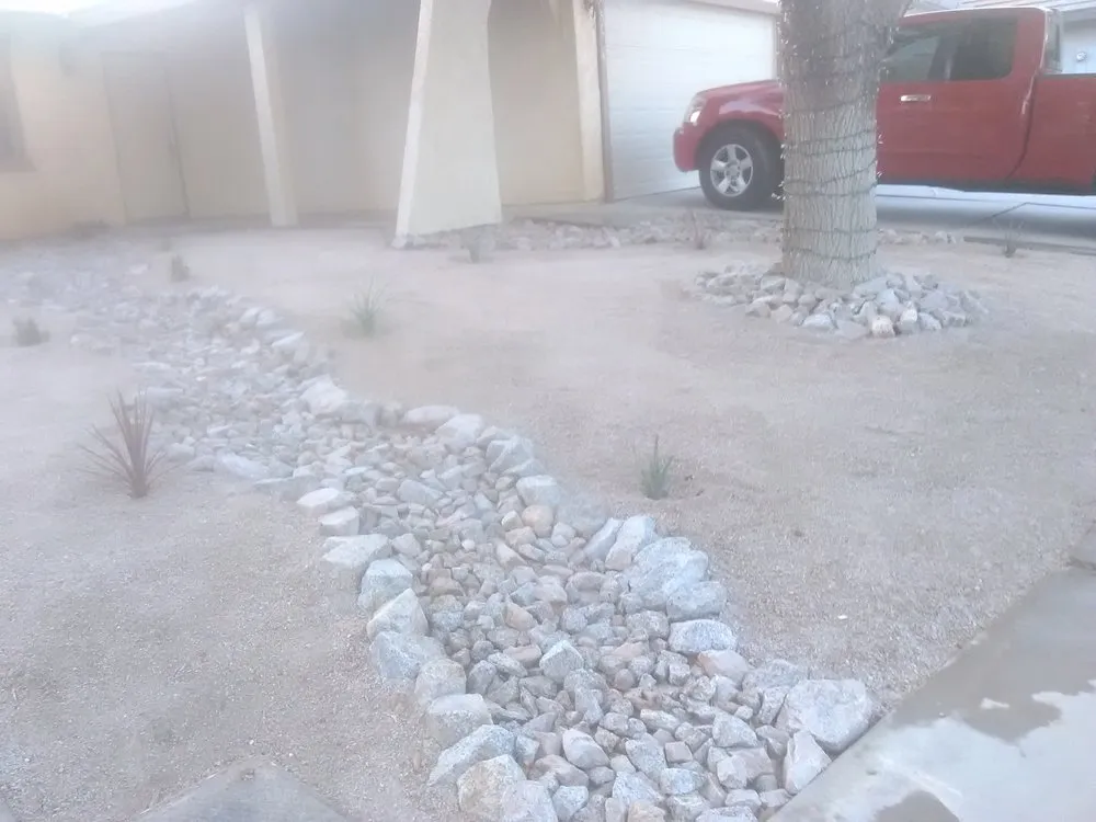 Affordable landscape installation with custom design across Lancaster, CA - Iboa Landscaping