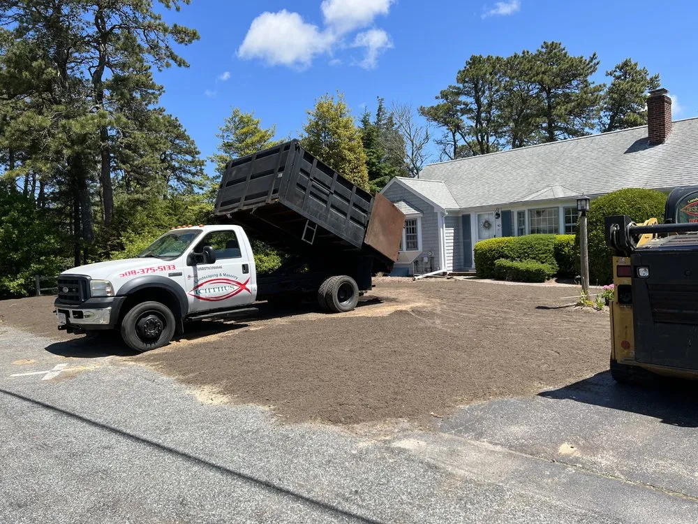 Affordable yard cleanup service with custom design in Barnstable, MA by Ichthus Landscape