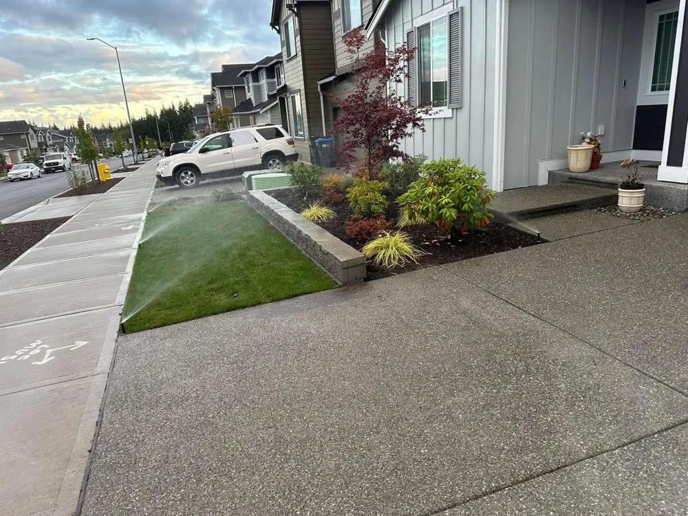 Local landscape installation for residential properties in Bremerton, WA by ICM General Contractor Landscaping