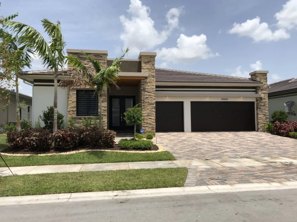 Local landscape installation in Margate, FL by ICON Landscape Solutions