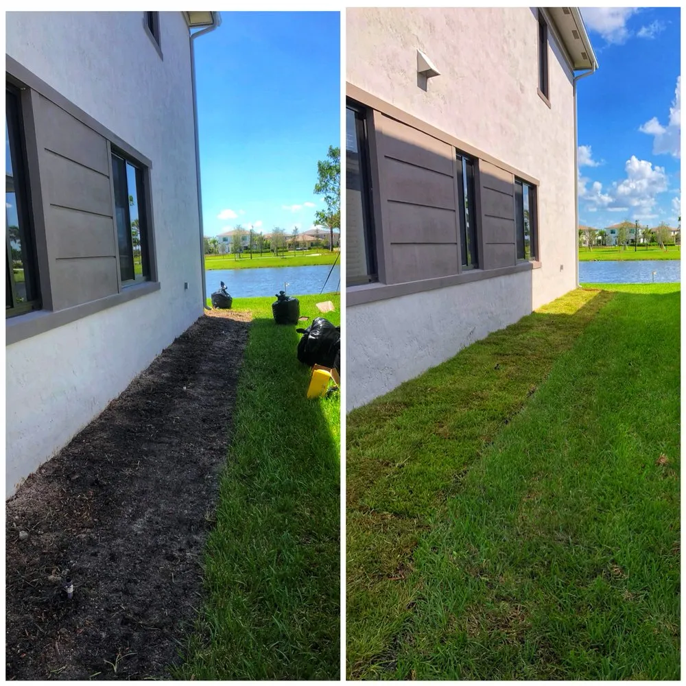 Local yard maintenance with custom design in Margate, FL by ICON Landscape Solutions
