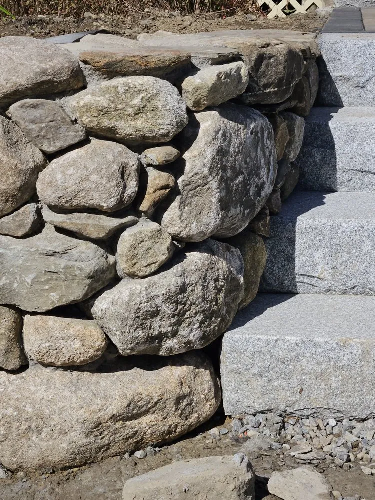 Professional yard maintenance in Townsend, MA by Iconic Rock Fieldstone Walls