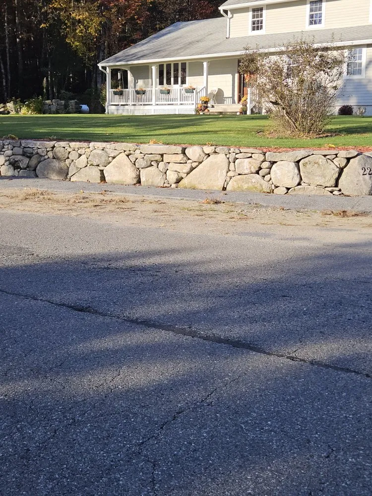Trusted garden landscaping for residential properties across Townsend, MA - Iconic Rock Fieldstone Walls