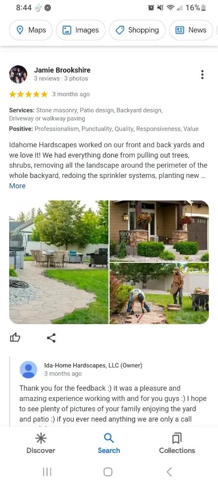 Affordable yard maintenance with custom design in Cocolalla, ID by Ida-Home Hardscapes