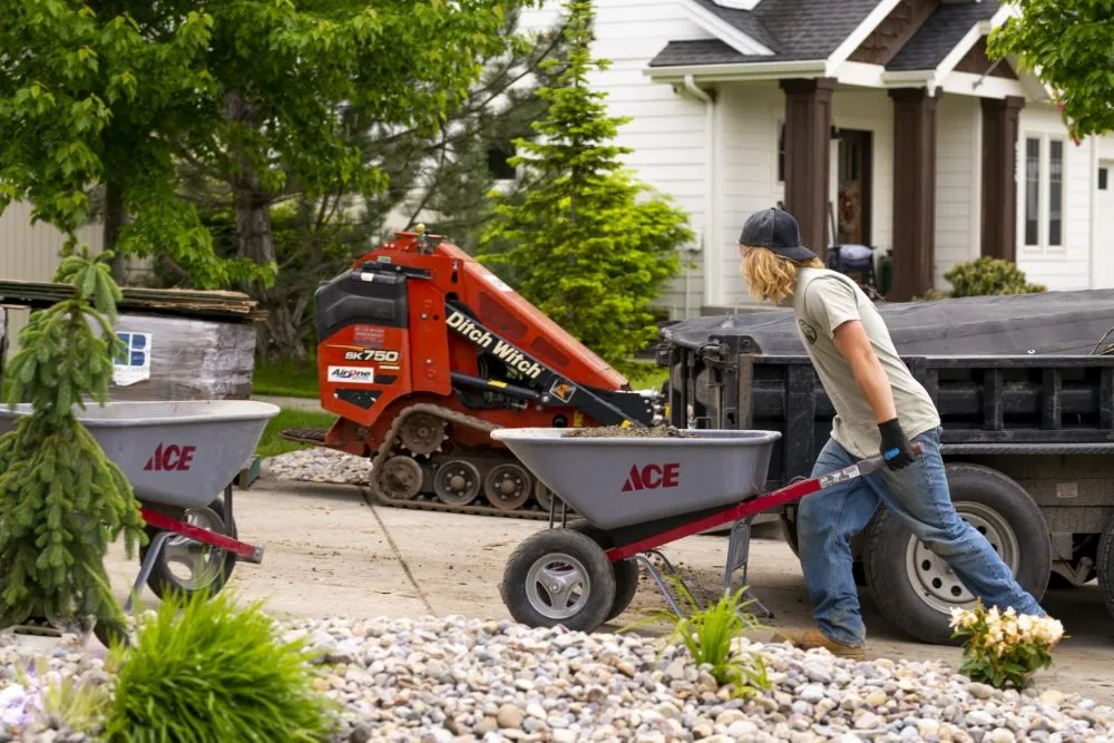 Professional yard maintenance with custom design in Cocolalla, ID by Ida-Home Hardscapes