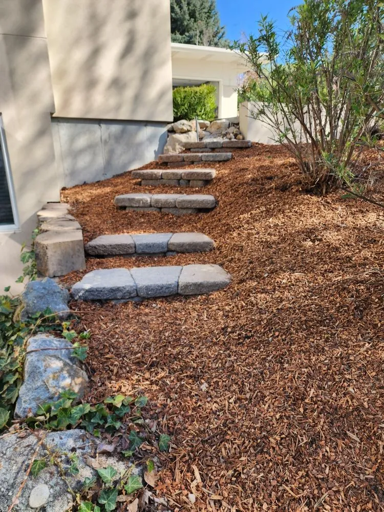 Expert landscape installation for beautiful yards in Nampa, ID by Idacrest Landscaping