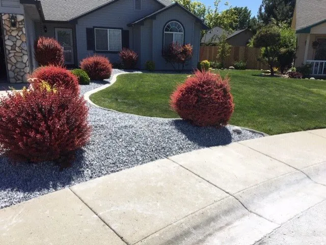 Affordable yard maintenance for year-round maintenance in Nampa, ID by IdaHo4Me Landscaping