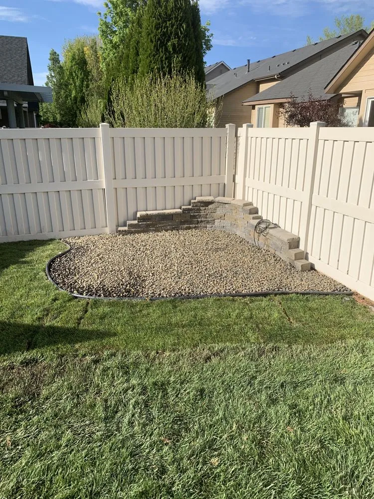 Professional landscape installation in Meridian, ID by IdaScoop Landscape and Lawn Care