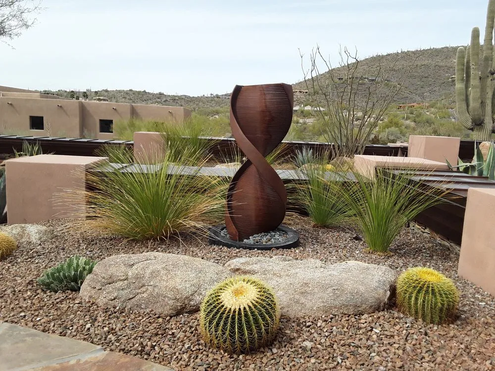 Trusted outdoor landscaping in Phoenix, AZ by Iddings & Sons Landscaping