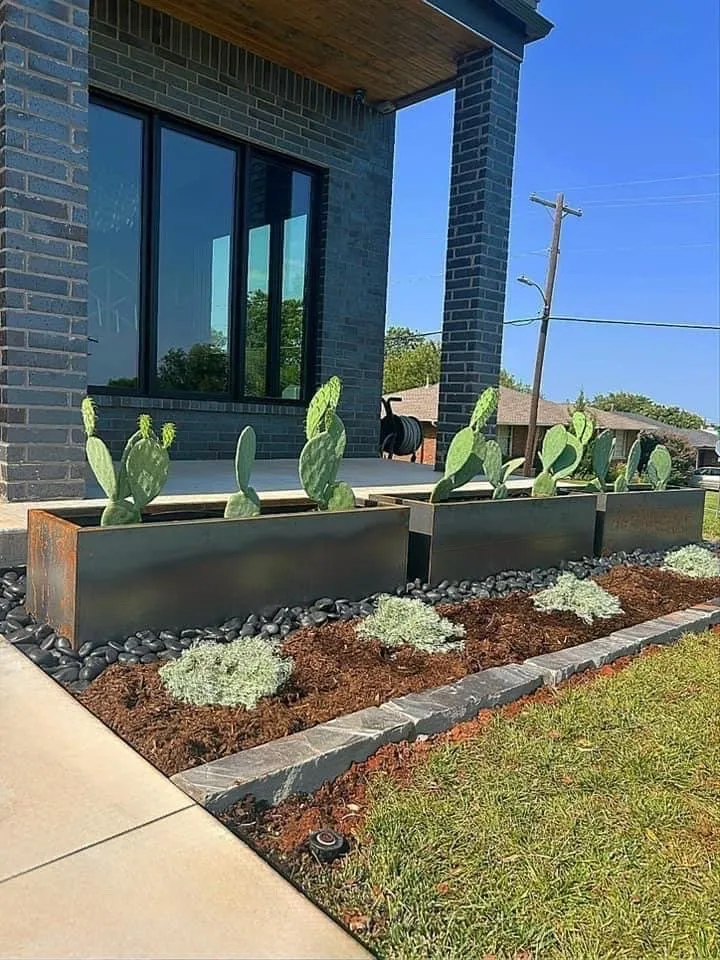 Trusted residential landscaping in Oklahoma City, OK by Ideal Elements