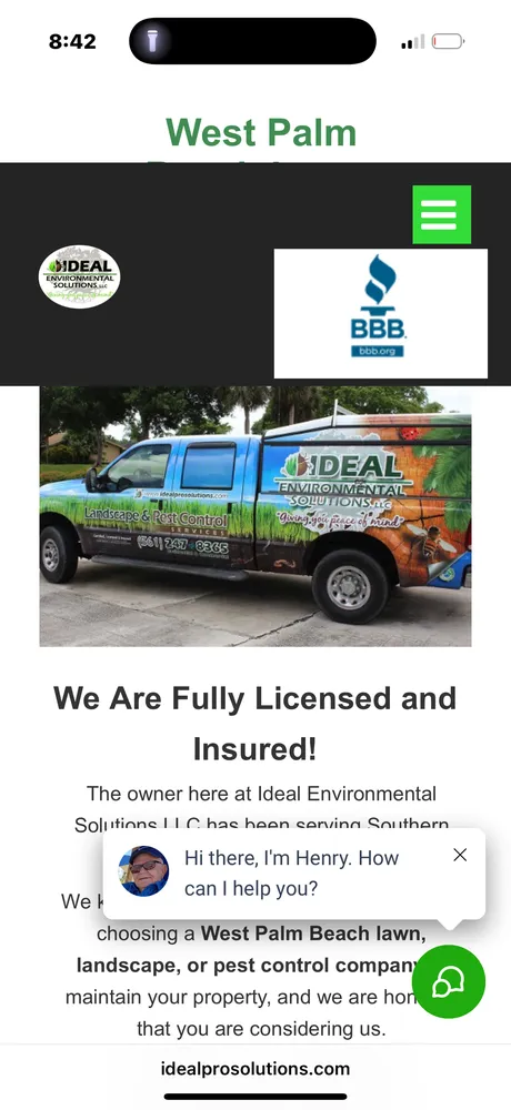 Reliable lawn mowing service in West Palm Beach, FL - Ideal Environmental Solutions