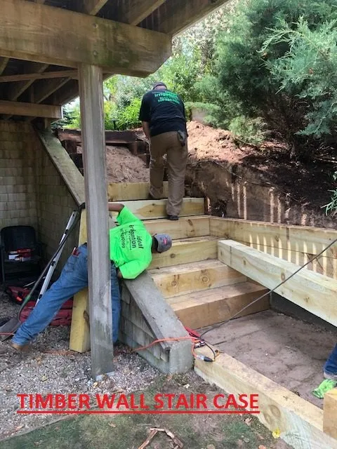 Professional garden landscaping in Plymouth, MA by Ideal Irrigation & Nightscape