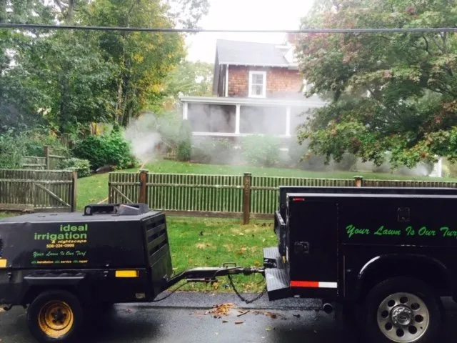 Professional lawn care service in Plymouth, MA by Ideal Irrigation & Nightscape